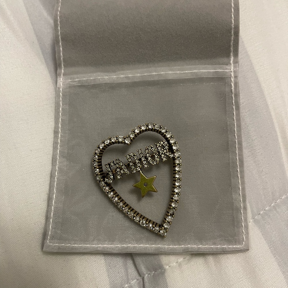 Dior J’adior Brooch. New in box.
